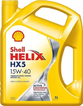 Shell Helix HX5 15w40 Engine Oil  (5 L, Pack of 1)