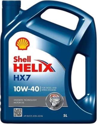Shell Helix HX7 10w40 Engine Oil  (5 L, Pack of 1)