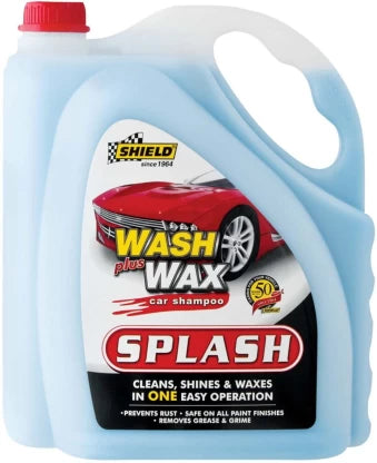 Shield SH26 Splash Car Shampoo Vehicle Washing Liquid  (5L)