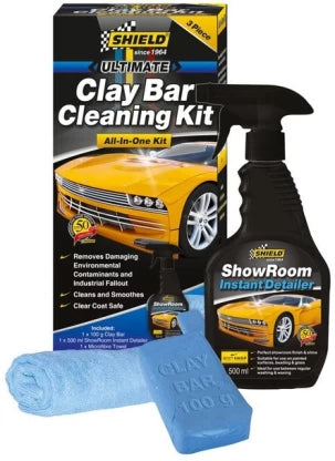 Shield SH657 Microfiber Vehicle Washing Clay Bar  (Pack Of 1)