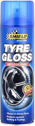 Shield Tyre Gloss Spray Wheel Tire Cleaner  (Pack of 1, 400 ml)
