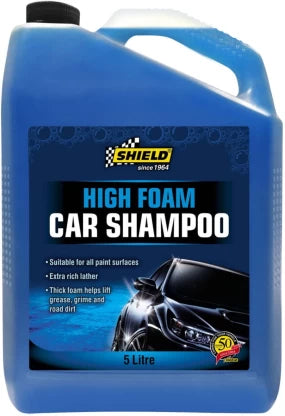 Shield High Foam Car Shampoo Vehicle Washing Liquid  (5L)