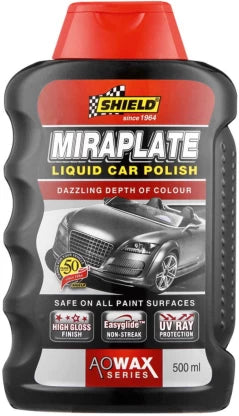 Shield Miraplate Liquid Polish for Exterior  (500 ml, Pack of 1)