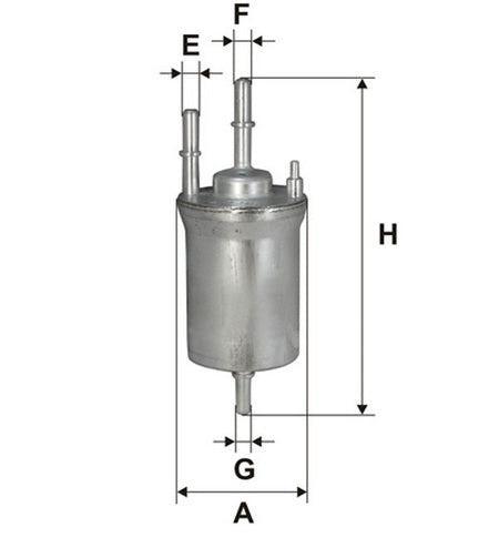 POLO/VIVO,6R-,CLPA/CDDA,2010- Fuel Filter
