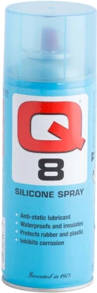 Q Products Q8 Silicone Spray  (400 ml, Pack of 1)