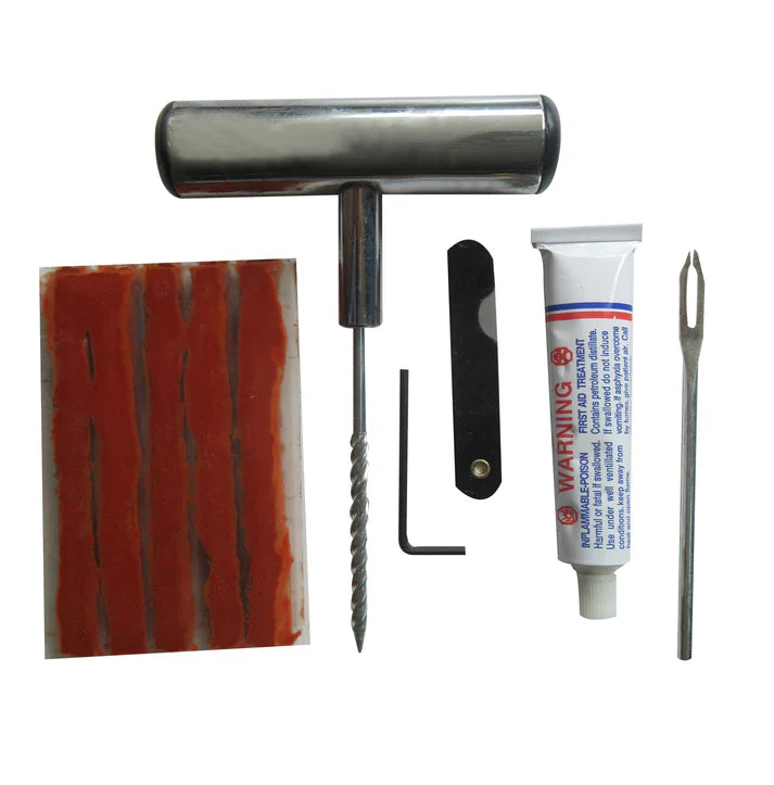 TYRE REPAIR KIT METAL HANDLE- 15PC